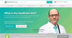 Desktop Screenshot of nutritionfacts.org